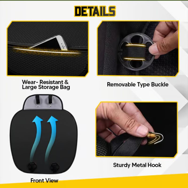 Breathable Non-Slip Viscose Car Seat Cover