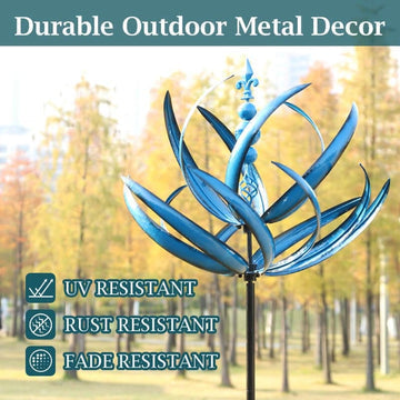 BreezeGlide Wind Spinner for Garden and Porch