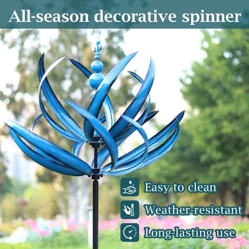 BreezeGlide Wind Spinner for Garden and Porch