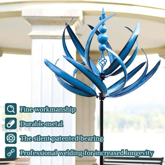 BreezeGlide Wind Spinner for Garden and Porch