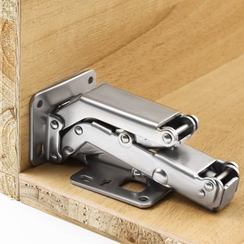 Bridge-Shaped Cabinet Door Hinges – Heavy-Duty Manganese Steel