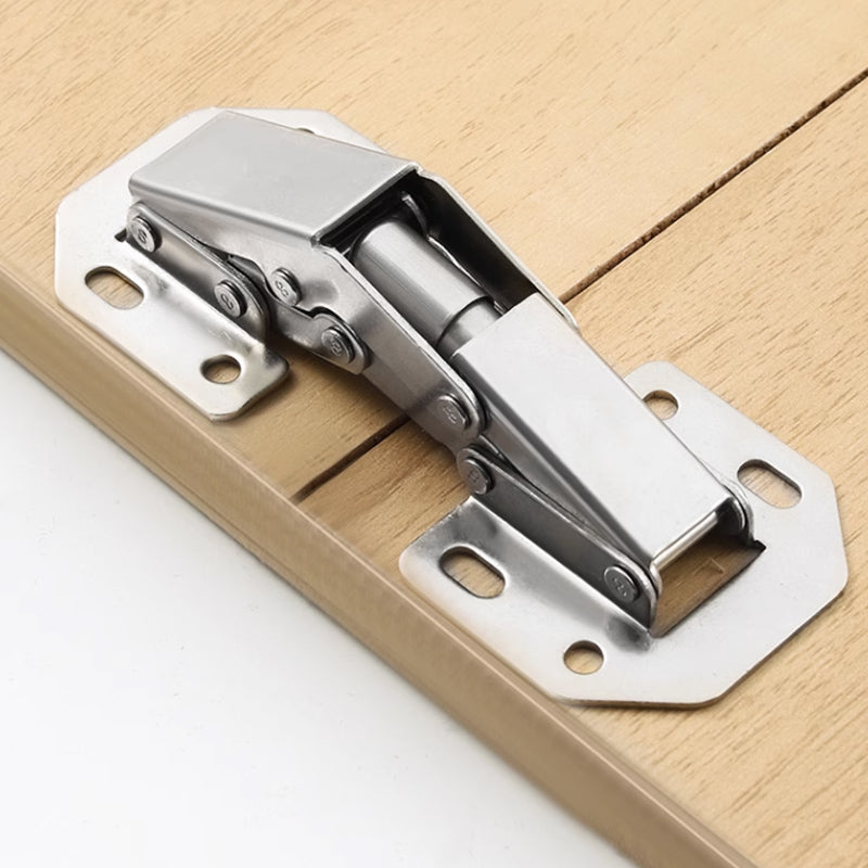 Bridge-Shaped Cabinet Door Hinges – Heavy-Duty Manganese Steel