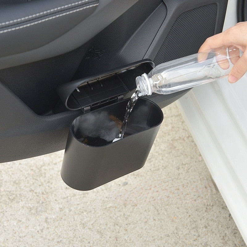 Car Trash Bin with Auto-Swing Lid