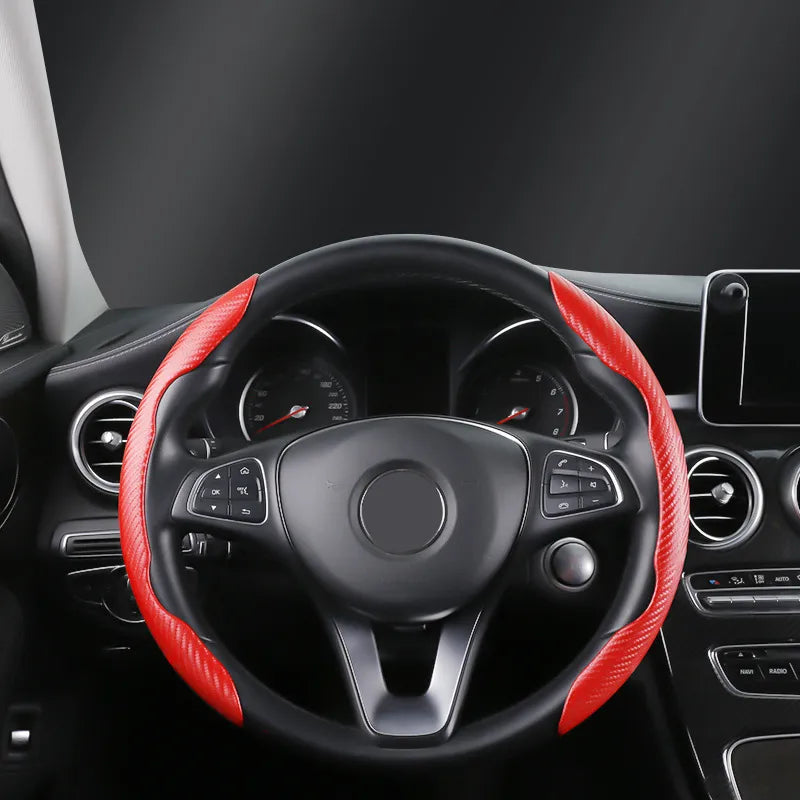 Carbon Fiber Steering Wheel Cover