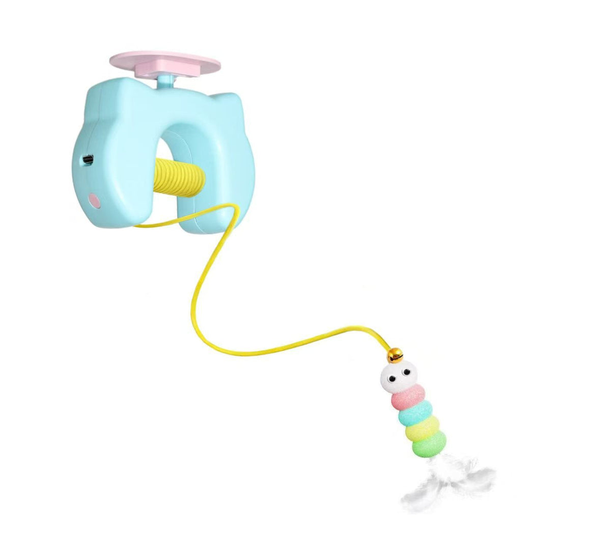 Catnip Crinkle Cat Toy with Mint and Plush