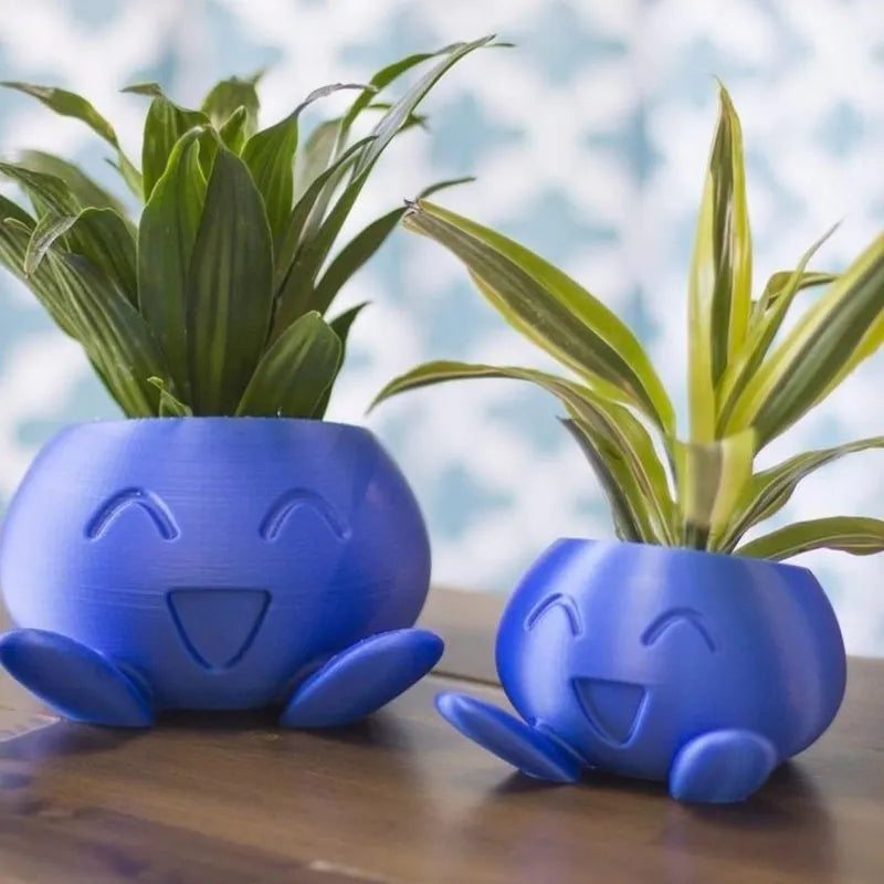 Ceramic Face Planter – Small Plant Pot for Succulents and Herbs