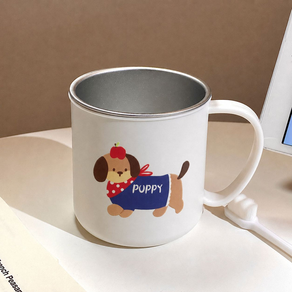 Ceramic Mug with Charming Dog Motif