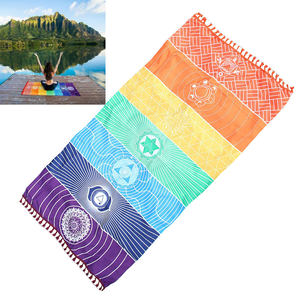 ChakraBalance Seven Chakras Yoga Mat