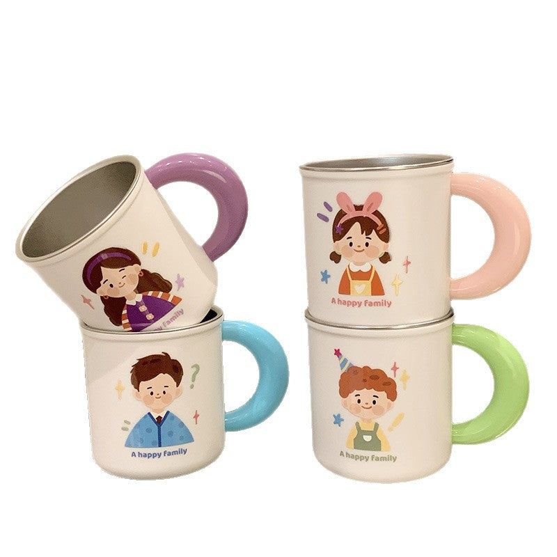 Cheerful Family Design Ceramic Mug