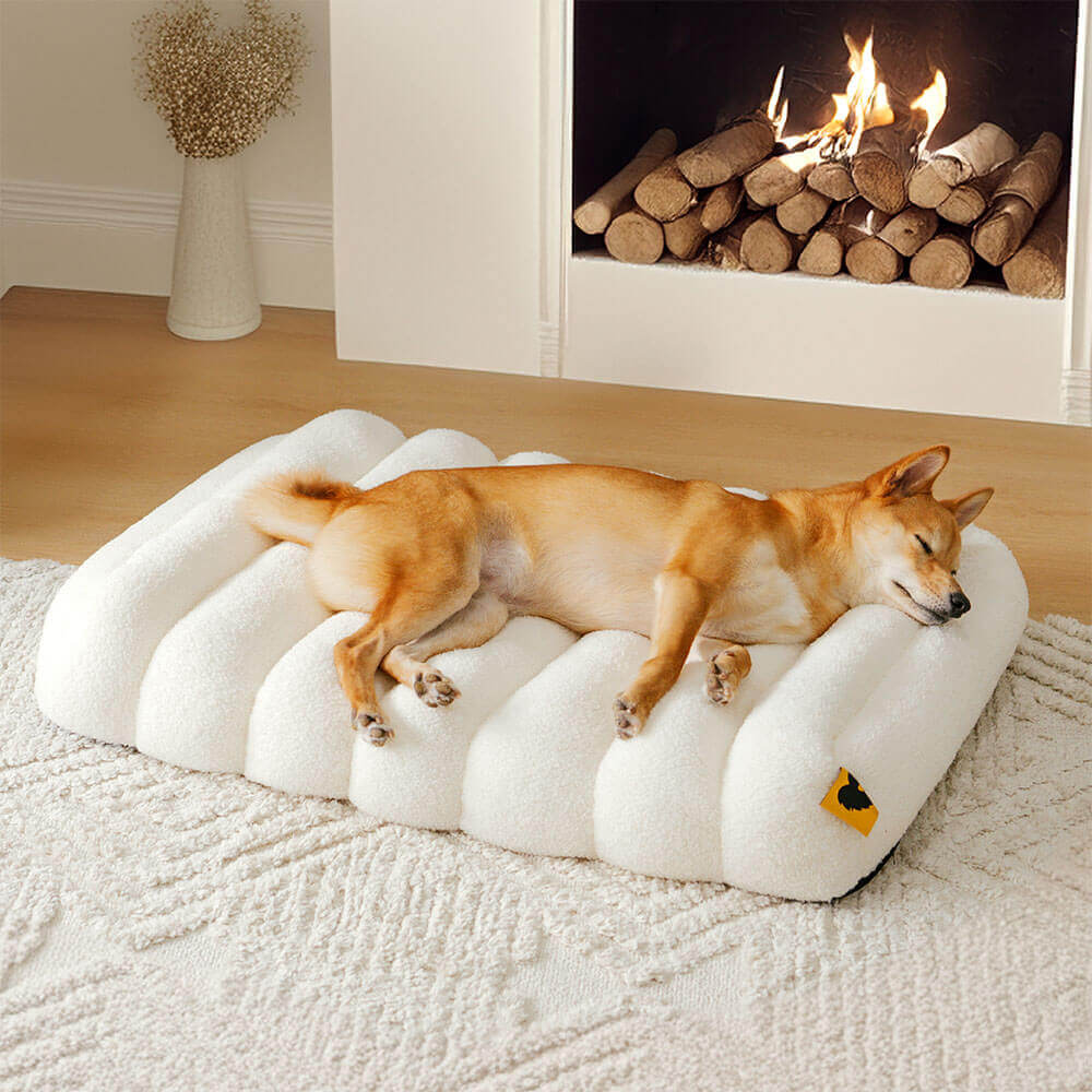 CheesecakeComfort Dog Bed – Plush Memory Foam Pet Bed