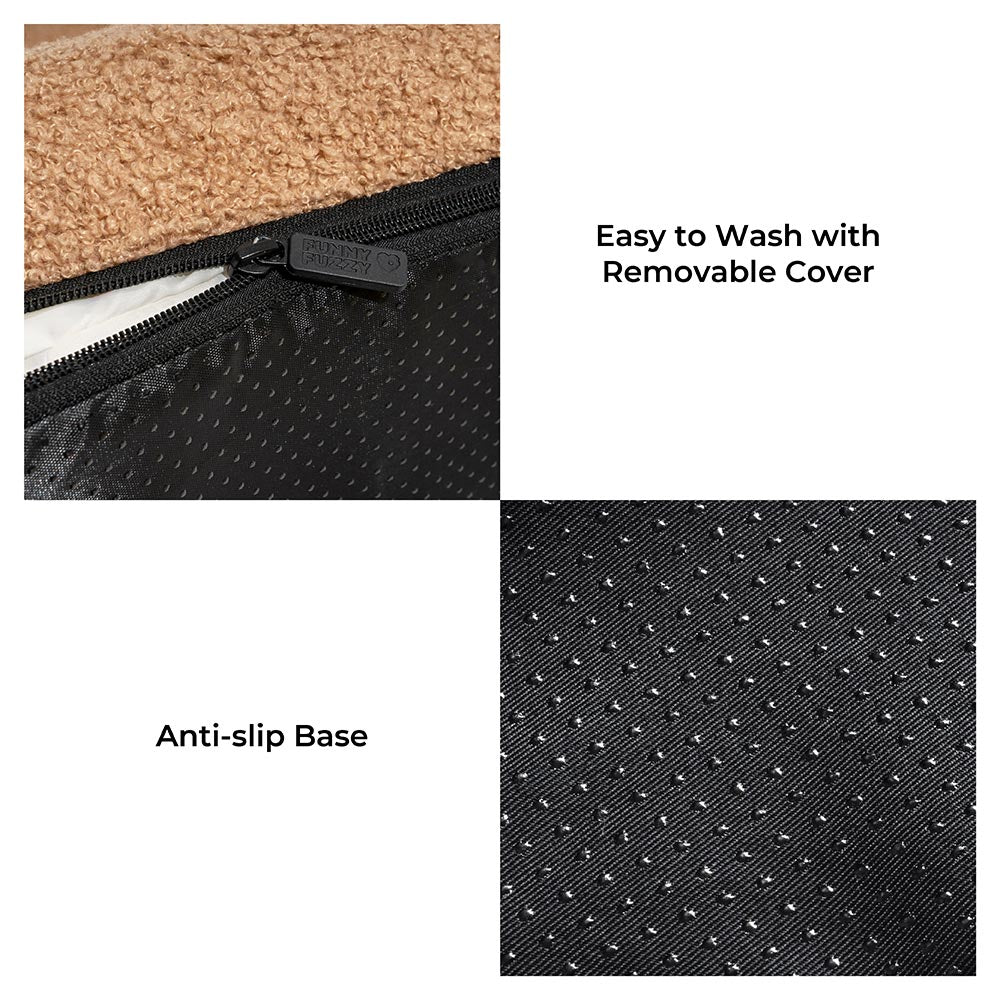 CheesecakeComfort Dog Bed – Plush Memory Foam Pet Bed