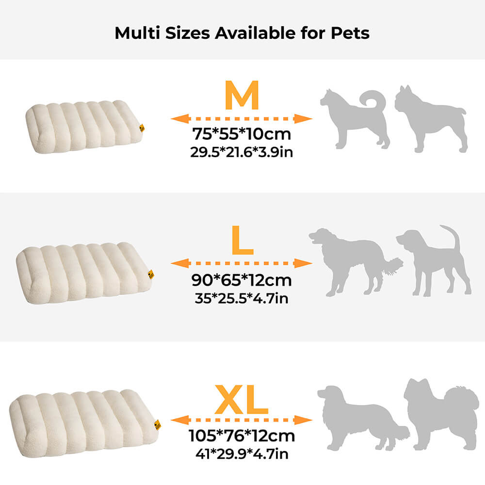 CheesecakeComfort Dog Bed – Plush Memory Foam Pet Bed