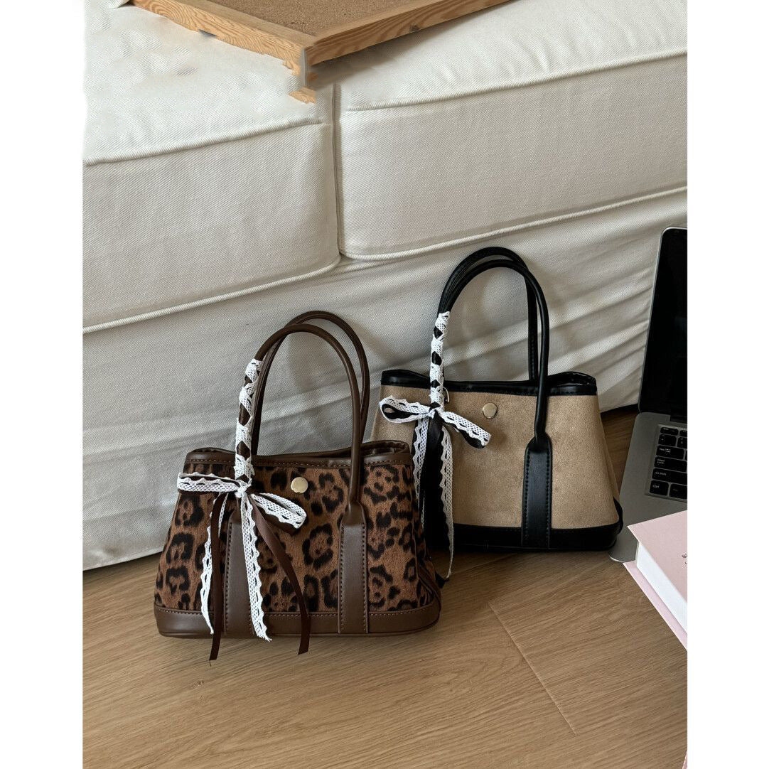 Chic Suede Handbag