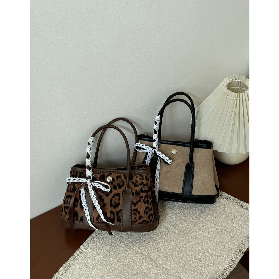 Chic Suede Handbag