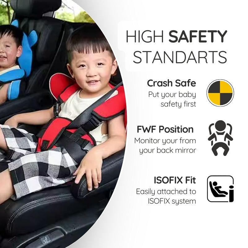 Child Car Safety Cushion Seat – Bear Design
