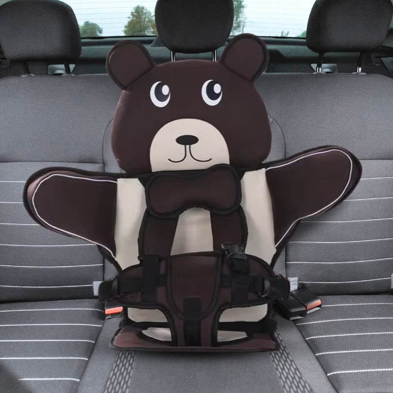 Child Car Safety Cushion Seat – Bear Design
