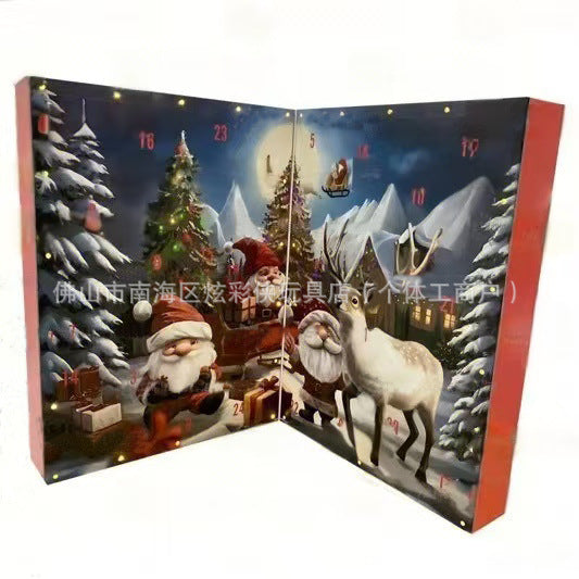 Christmas Gnome Advent Calendar – 24 Plush Figures