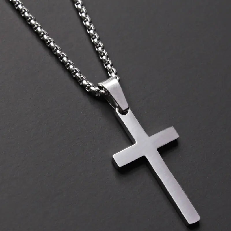 Classic Cross Men's Necklace