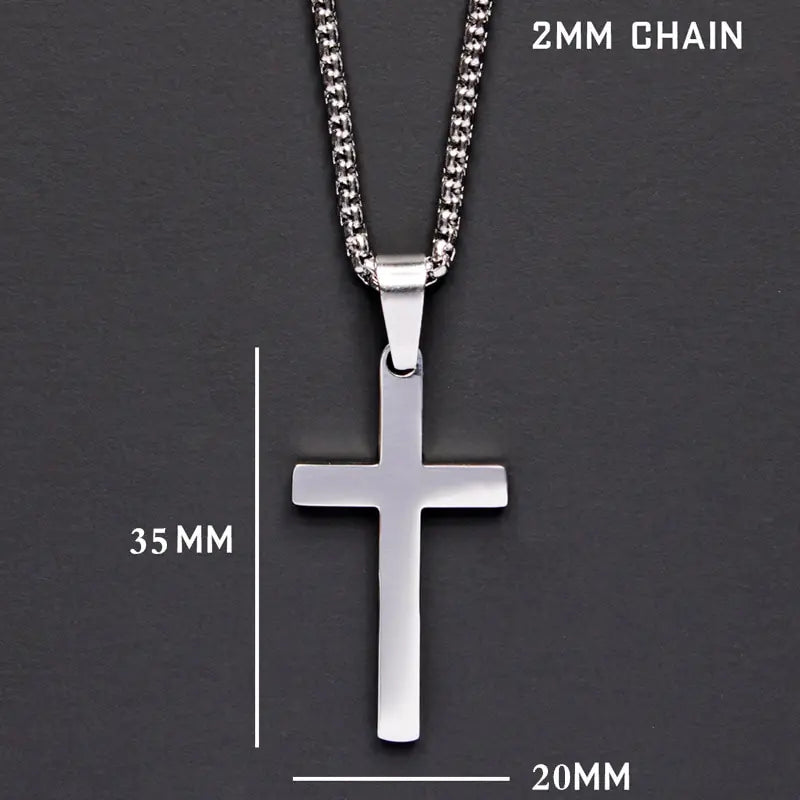 Classic Cross Men's Necklace