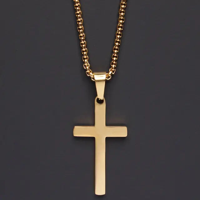 Classic Cross Men's Necklace