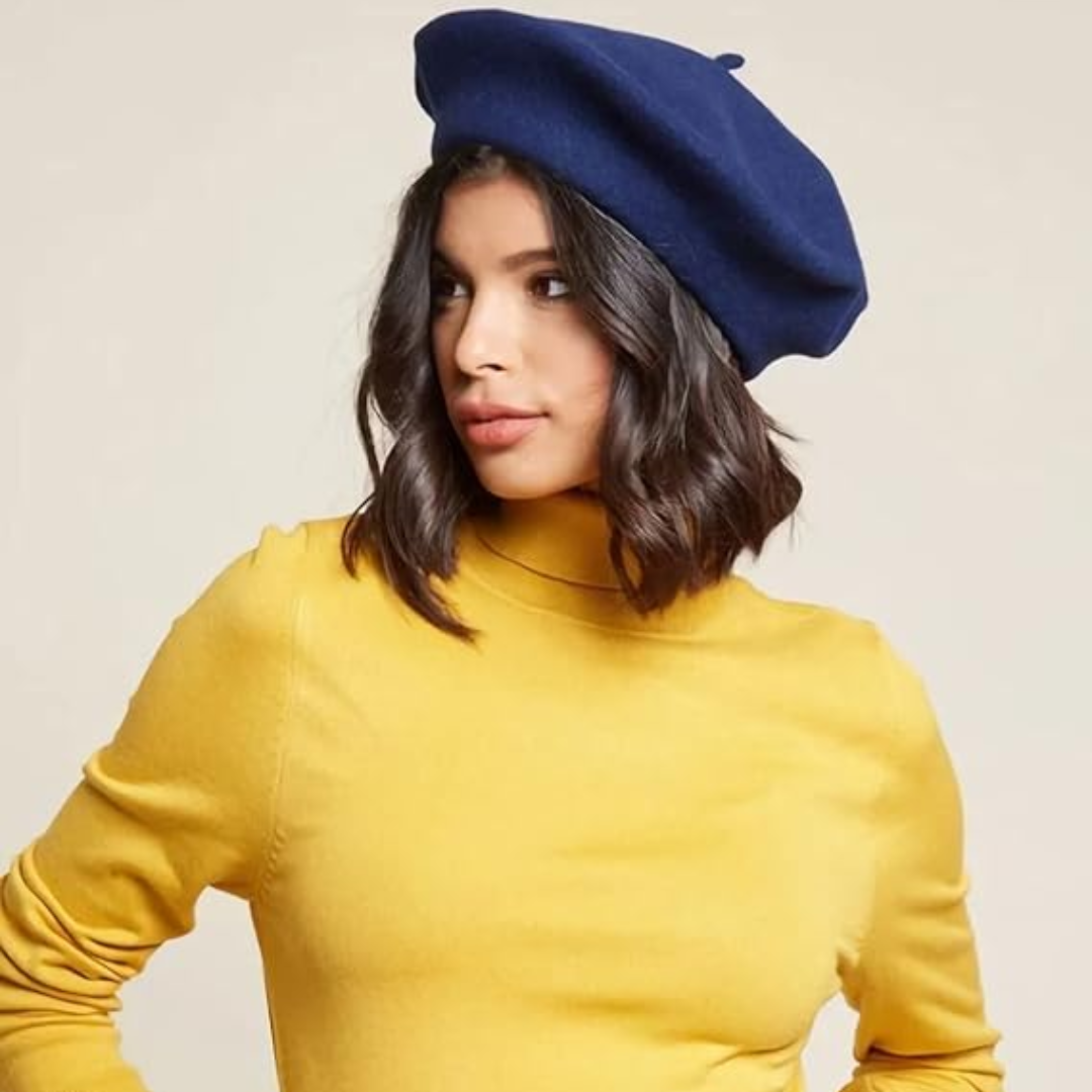 Classic French Wool Beret – Evelyne