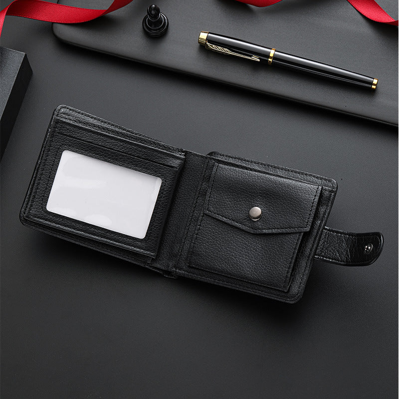 Classic Leather Billfold Wallet
