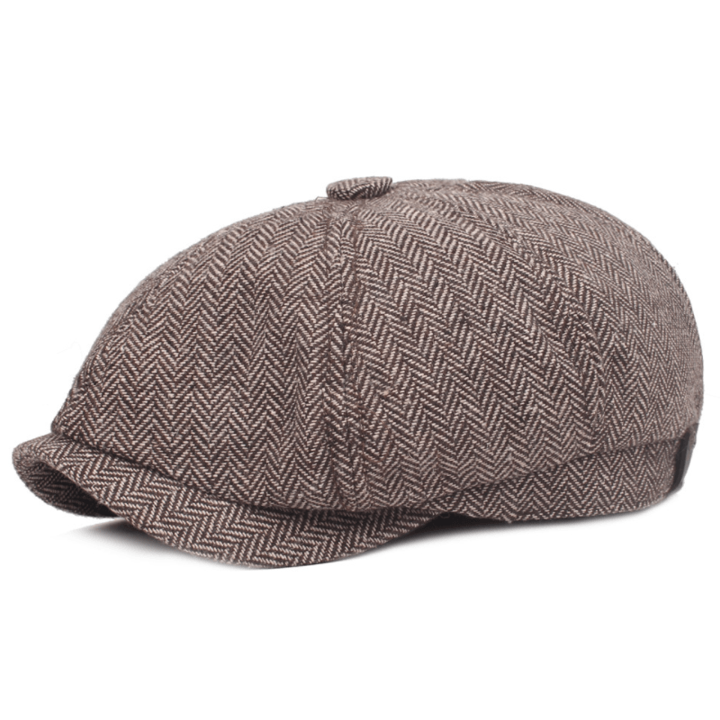 Classic Newsboy Cap – Vintage Gatsby Style Flat Cap