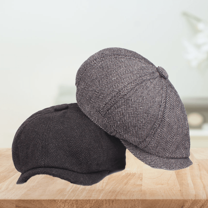 Classic Newsboy Cap – Vintage Gatsby Style Flat Cap