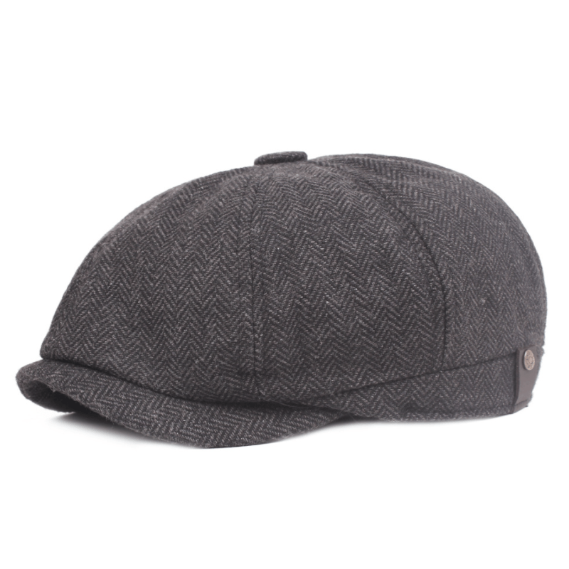 Classic Newsboy Cap – Vintage Gatsby Style Flat Cap