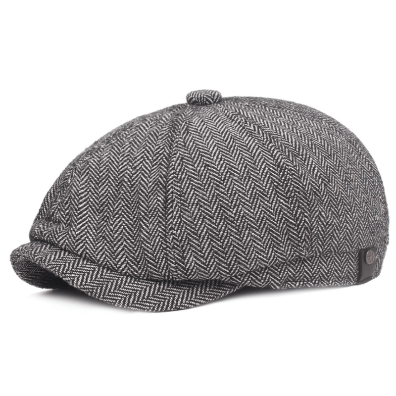 Classic Newsboy Cap – Vintage Gatsby Style Flat Cap