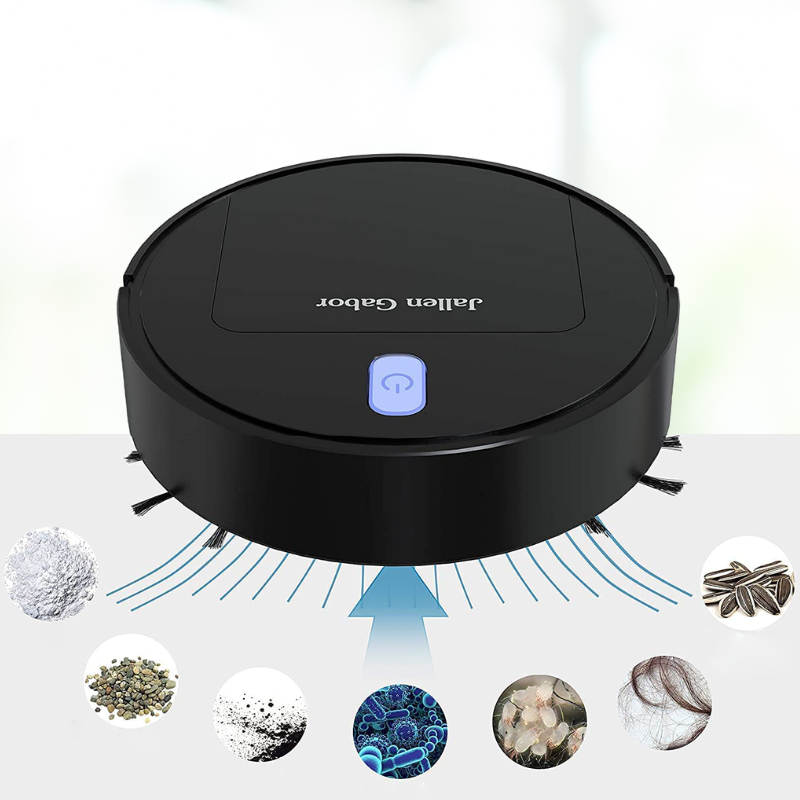 Cleanoro S6 Robot Vacuum Cleaner – Compact & Intelligent for Pet Hair, Hard Floors & Carpets