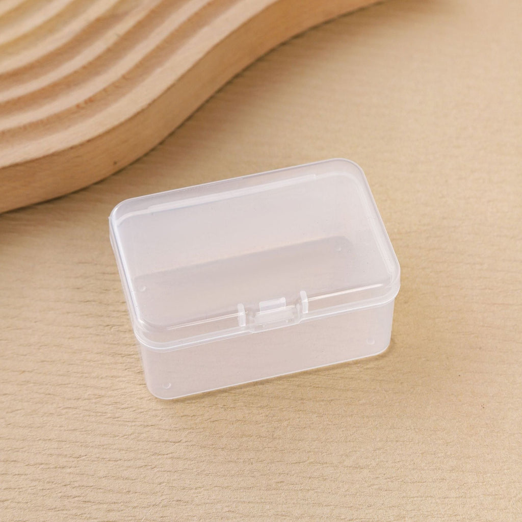 Clear Storage Container with Secure Clasp