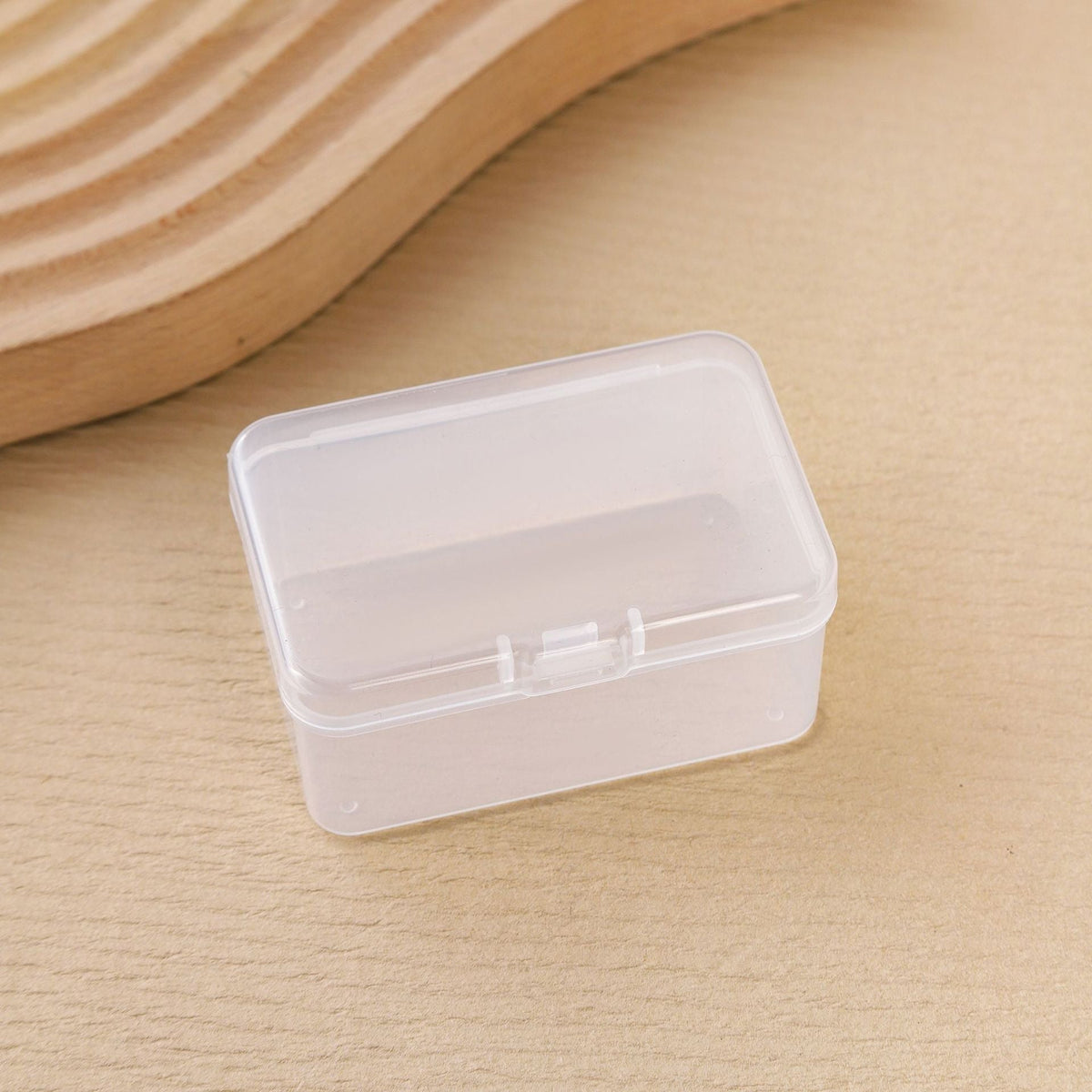Clear Storage Container with Secure Clasp