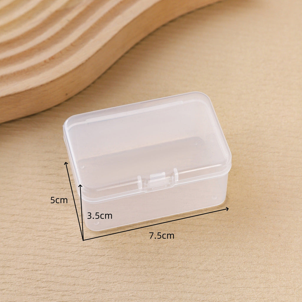 Clear Storage Container with Secure Clasp