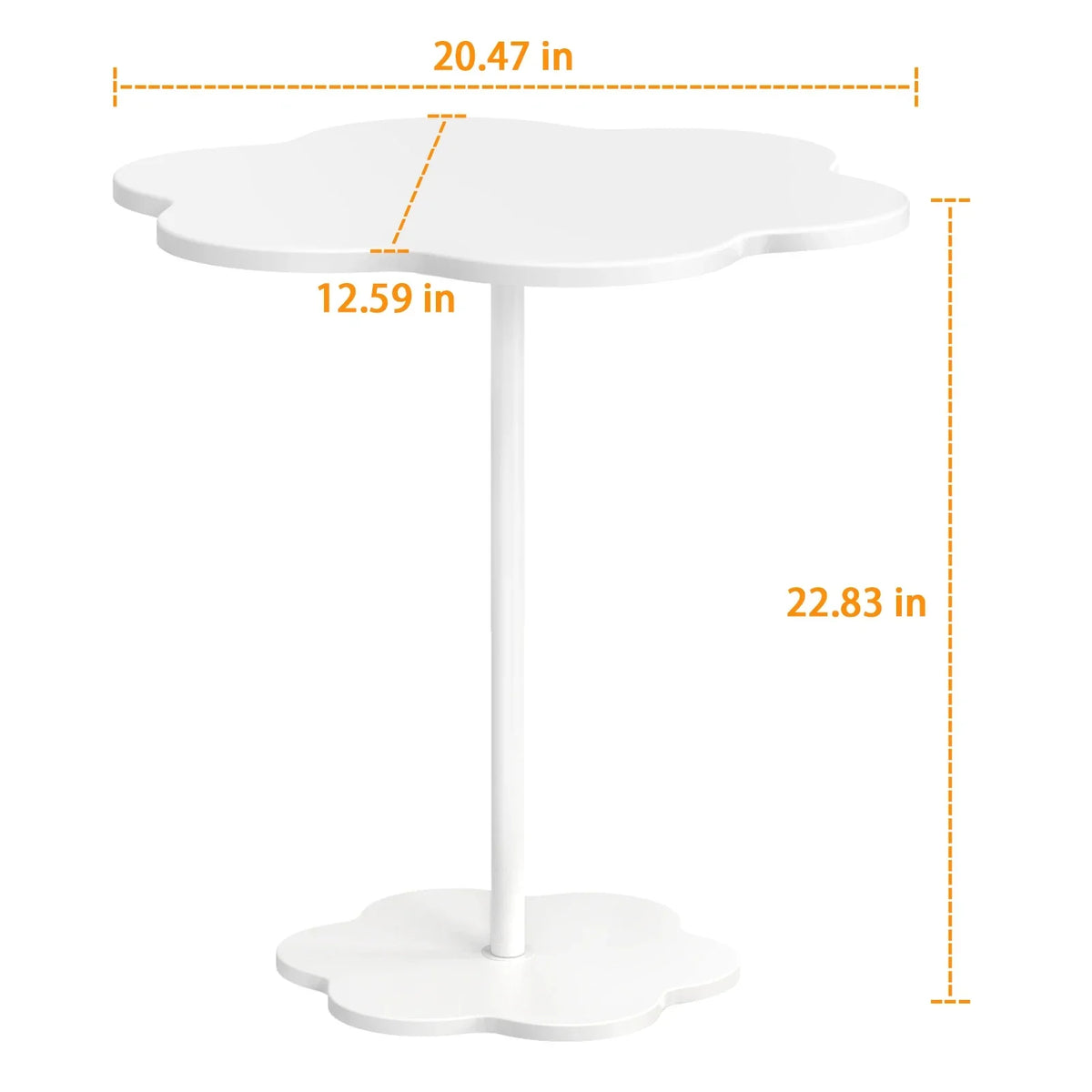 Cloud-shaped side table