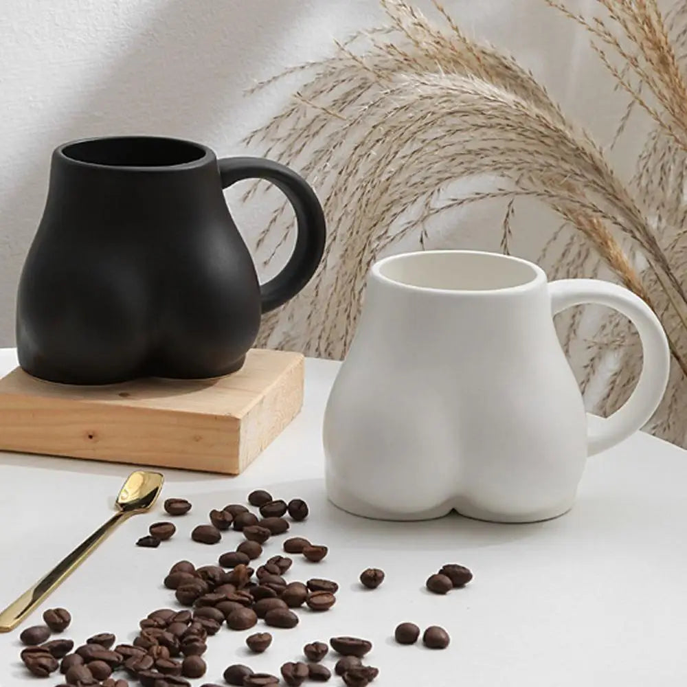 Coffee Mug with Feminine Curves