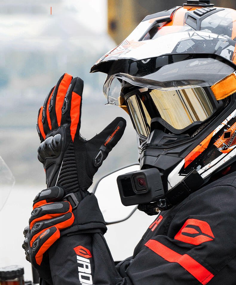 COLDARMOR – Waterproof Winter Motorcycle Gloves with Insulated Protection