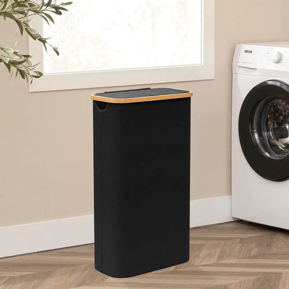 Collapsible Laundry Basket with Removable Inner Bag
