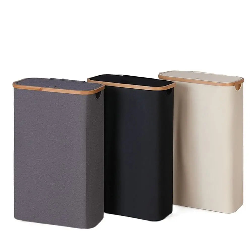 Collapsible Laundry Basket with Removable Inner Bag