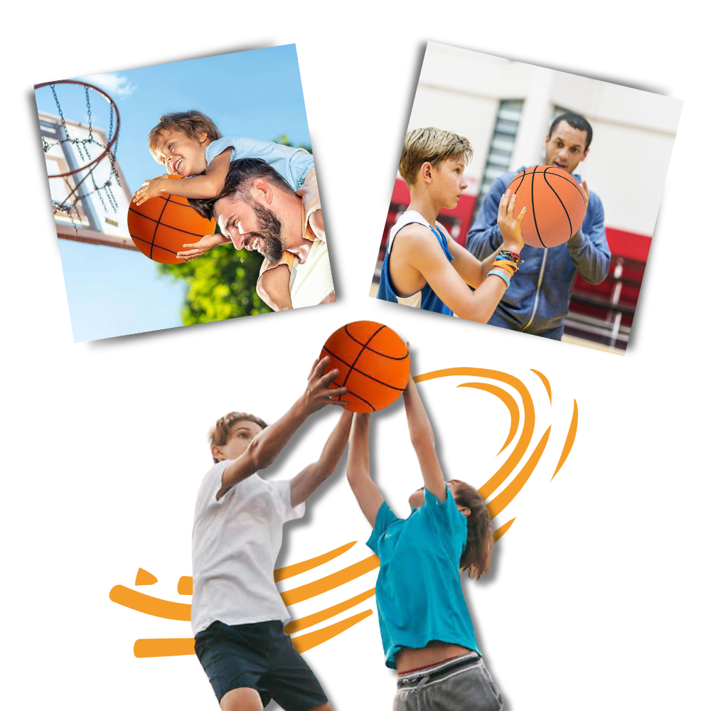 Colorful silent basketball for kids