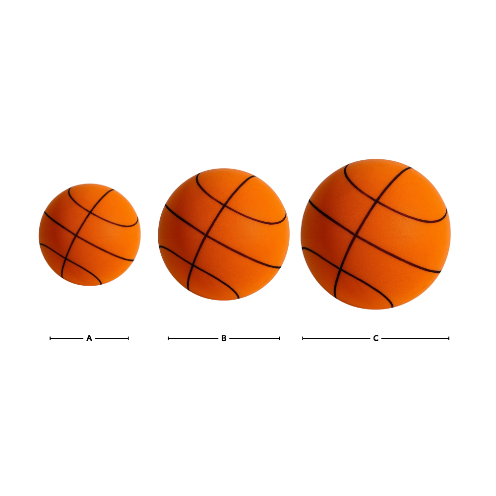 Colorful silent basketball for kids
