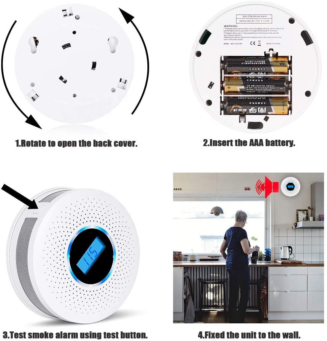 CombiSafe 2-in-1 Smoke and Carbon Monoxide Detector