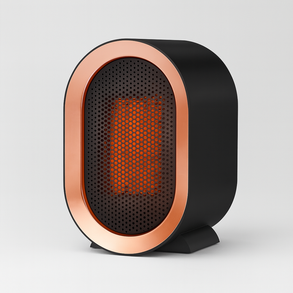 Compact Ceramic Space Heater – Energy Efficient Portable Electric Heater