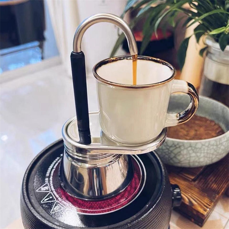 Compact Stovetop Espresso Maker