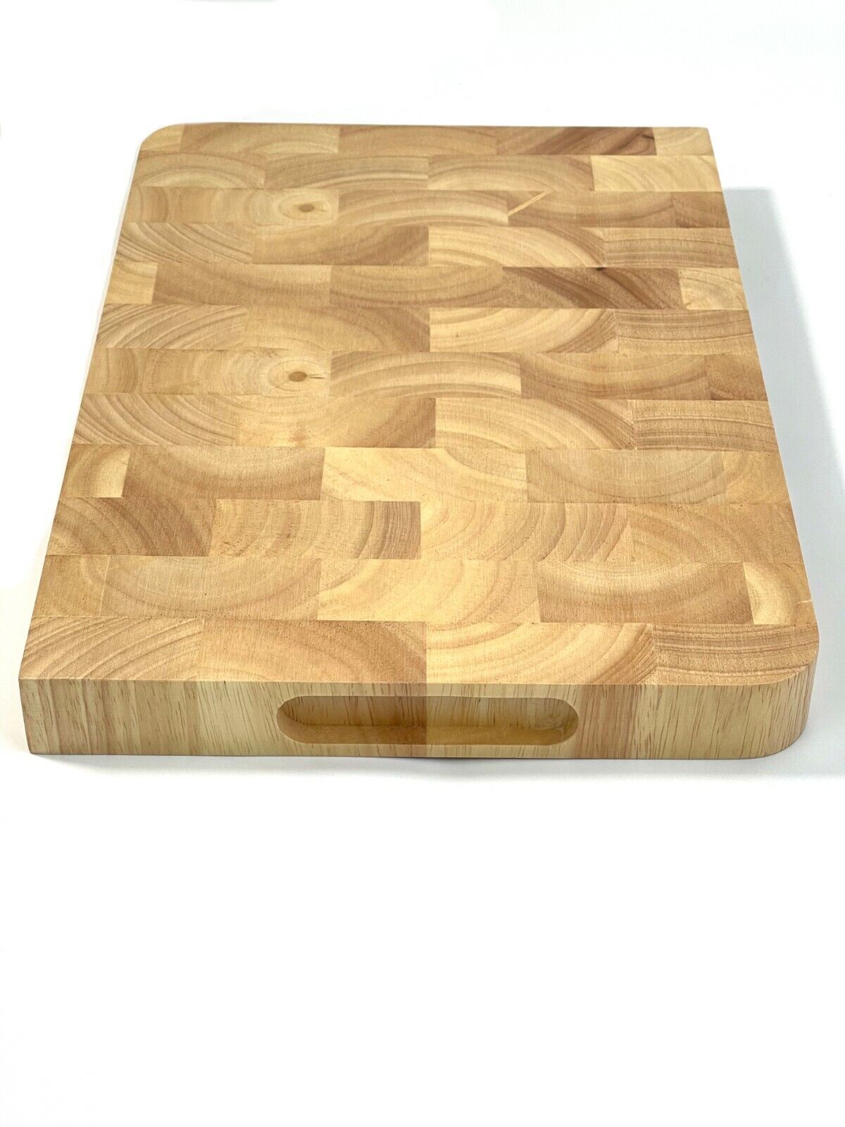 CookCore Solid Wooden Cutting Board with Juice Groove and Non-Slip Feet