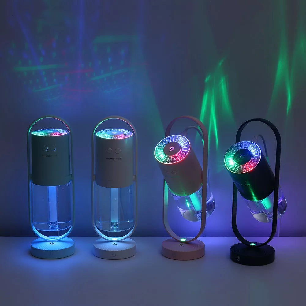Cool Mist LED Humidifier with Air Purifier