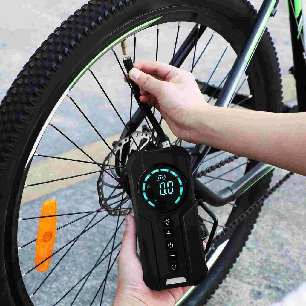 Cordless Portable Air Compressor with Auto Shut-Off