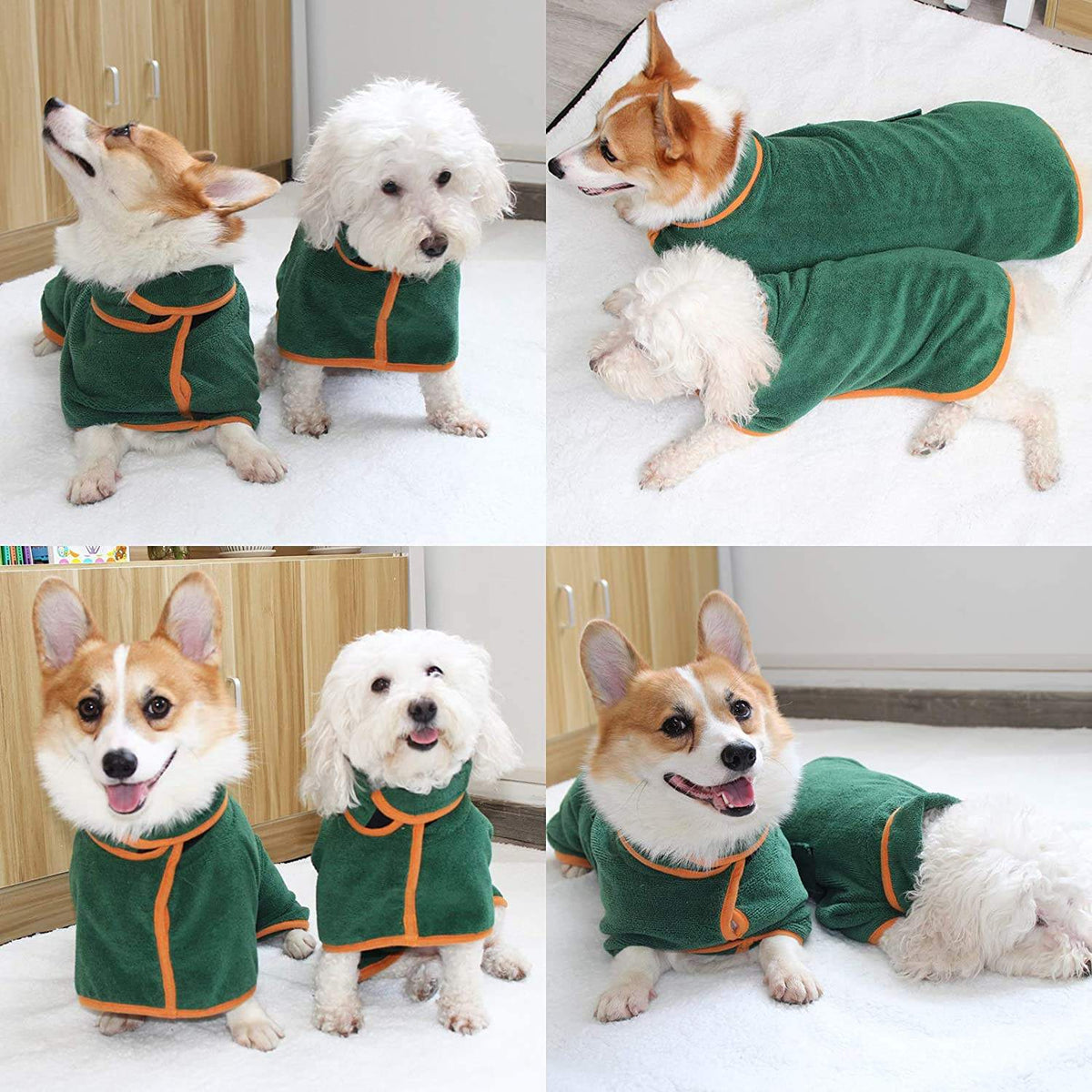 CozyPaws Luxury Absorbent Dog Jacket