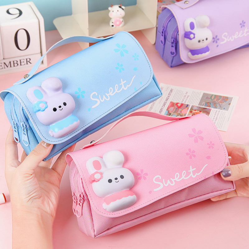 Creative Bunny Pencil Case