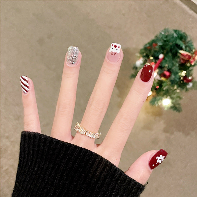 Creative Christmas Nail Design